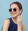 Gianna White Tiger Black - SunglassesMart