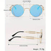 Men's Steampunk Metal Round Frame Fashion Glasses - SunglassesMart