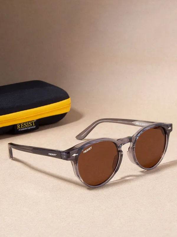 The Brown Oval Sunglass - SunglassesMart