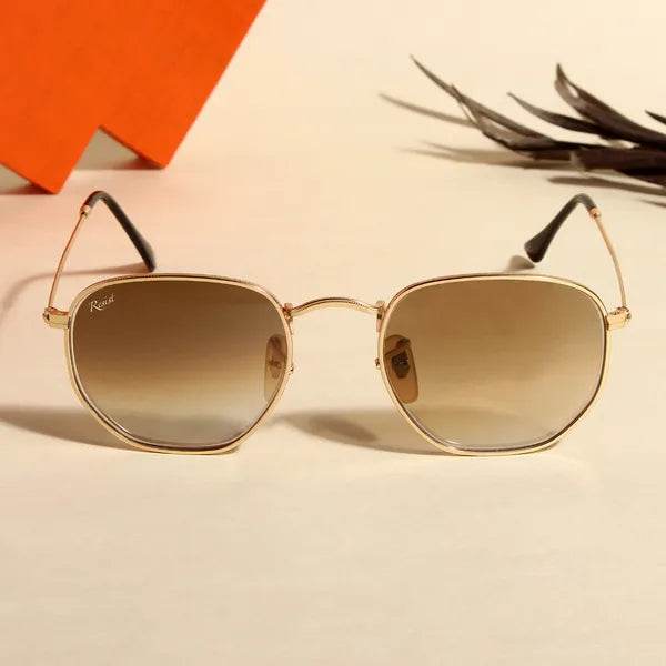 Hexa Brown Gradient - SunglassesMart