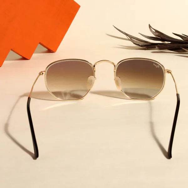 Hexa Brown Gradient - SunglassesMart