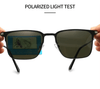 Stylish Golden Rectangle Frame Glasses — Unisex Anti-Blue Light Spectacles - SunglassesMart