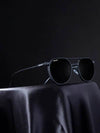 Stevan Black Oval Glasses - SunglassesMart