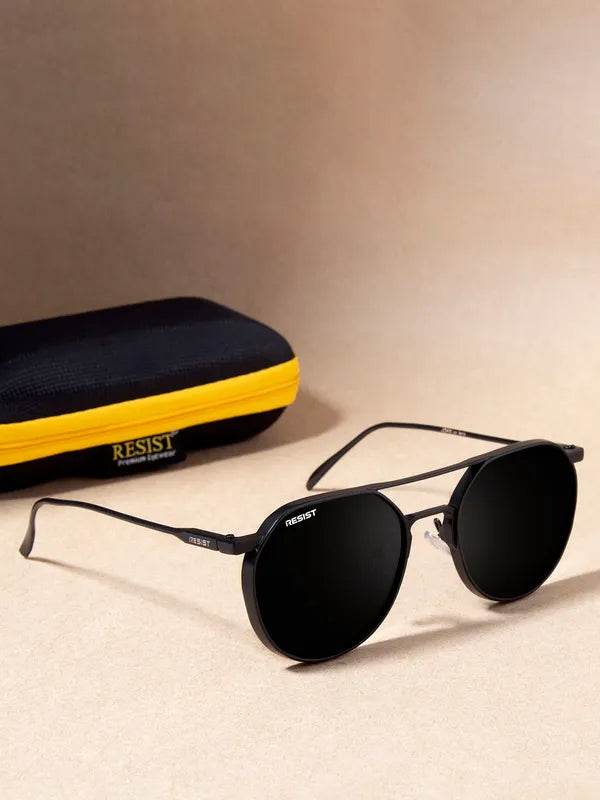 Stevan Black Oval Glasses - SunglassesMart
