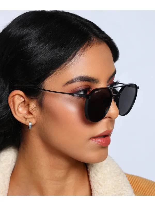 Stevan Black Oval Glasses - SunglassesMart