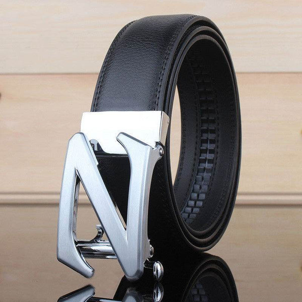 SUNGLASS LOVER Automatic Buckle Strap Leather Belt - SunglassesMart
