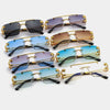 Sunglass Lover Fashion Leopard Rimless Sunglasses - SunglassesMart