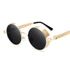 Sunglass Lover Gothic Steampunk Round Sunglasses - SunglassesMart