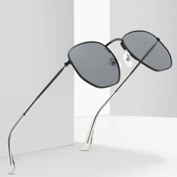 Sunglass Lover Hexagon Vintage Sunglasses - SunglassesMart