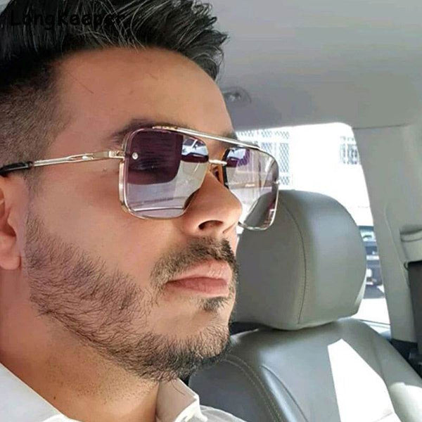 Sunglass Lover New Oversize Gradient Sunglasses for Men Fashion - SunglassesMart