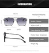 Sunglass Lover New Oversize Gradient Sunglasses for Men Fashion - SunglassesMart