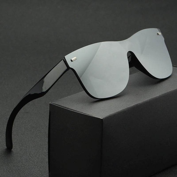 Sunglass Lover New Rimless Reflector Mirror Polarized Sunglasses - SunglassesMart