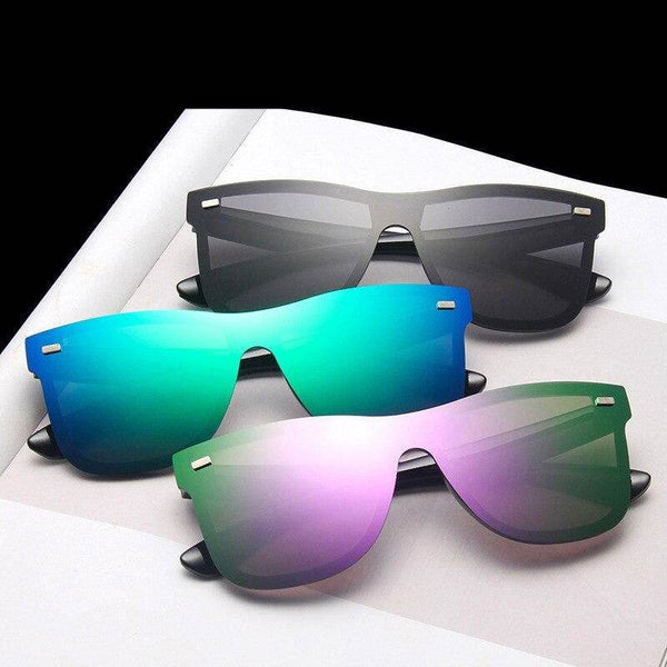 Sunglass Lover New Rimless Reflector Mirror Polarized Sunglasses - SunglassesMart
