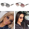 Sunglass Lover Oval Rimless Sunglasses - Unisex - SunglassesMart