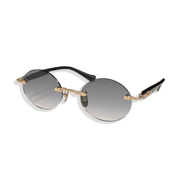 Sunglass Lover Oval Rimless Sunglasses - Unisex - SunglassesMart