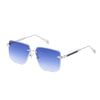 Sunglass Lover Oversize Square Rimless Fashion Sunglasses - SunglassesMart