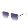Sunglass Lover Oversize Square Rimless Fashion Sunglasses - SunglassesMart