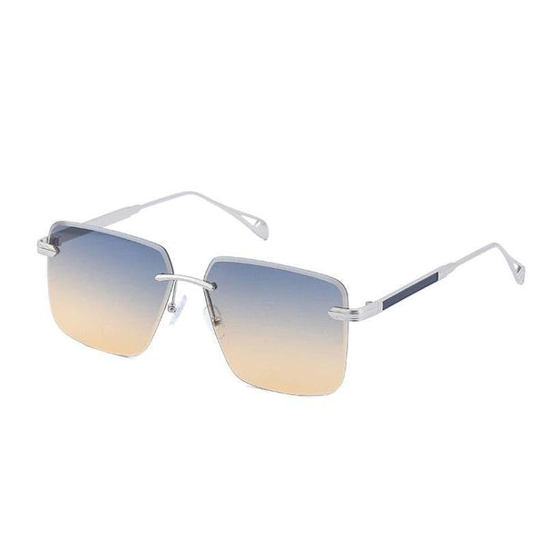 Sunglass Lover Oversize Square Rimless Fashion Sunglasses - SunglassesMart