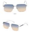 Sunglass Lover Oversize Square Rimless Fashion Sunglasses - SunglassesMart