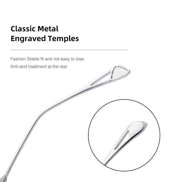 Sunglass Lover Oversize Square Rimless Fashion Sunglasses - SunglassesMart