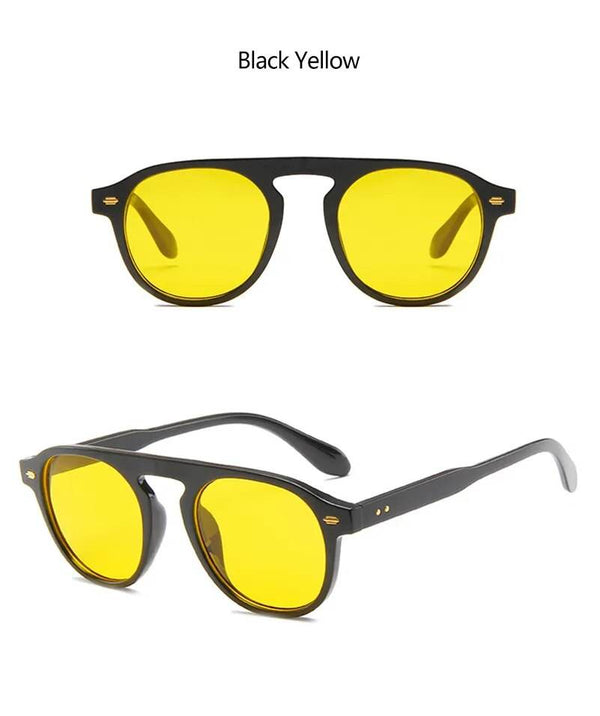 Sunglass Lover Retro Oval Round Vintage Elegant Sunglasses Men Women - SunglassesMart
