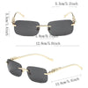 Sunglass Lover Rimless Sunglasses - SunglassesMart
