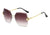 Sunglass Lover Rimless Designer Sunglasses - SunglassesMart