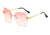 Sunglass Lover Rimless Designer Sunglasses - SunglassesMart