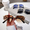 Sunglass Lover Rimless Pilot Vintage Fashion Sunglasses - SunglassesMart
