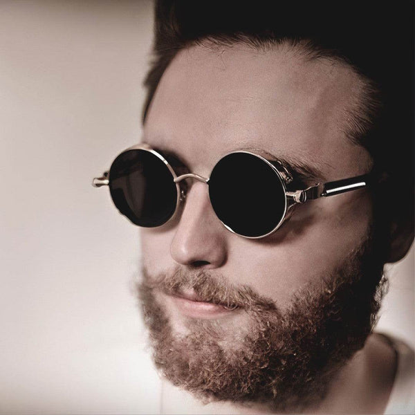 Sunglass Lover Round Steampunk Sunglasses - SunglassesMart