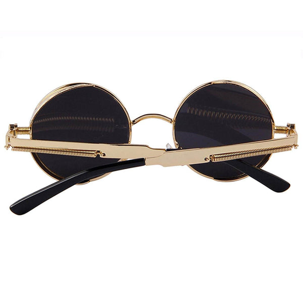 Sunglass Lover Round Steampunk Sunglasses - SunglassesMart