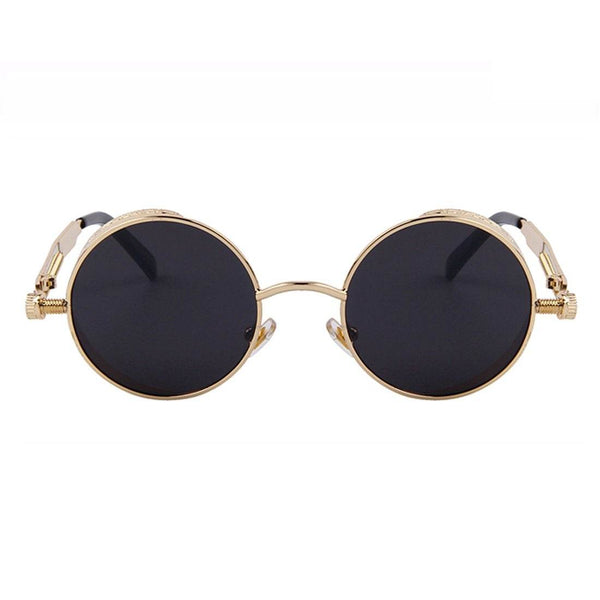 Sunglass Lover Round Steampunk Sunglasses - SunglassesMart