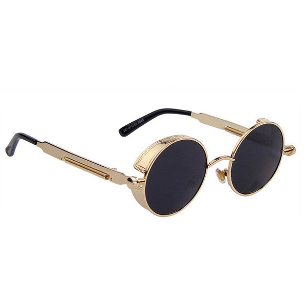 Sunglass Lover Round Steampunk Sunglasses - SunglassesMart
