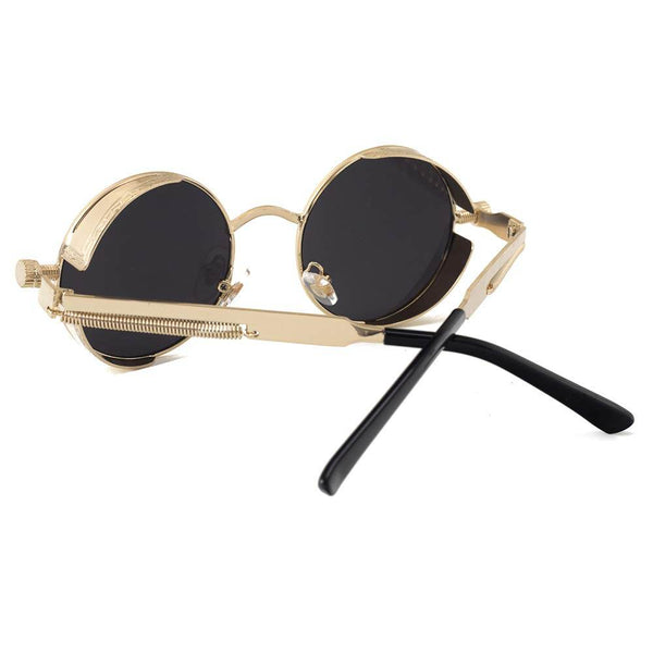 Sunglass Lover Round Steampunk Sunglasses - SunglassesMart