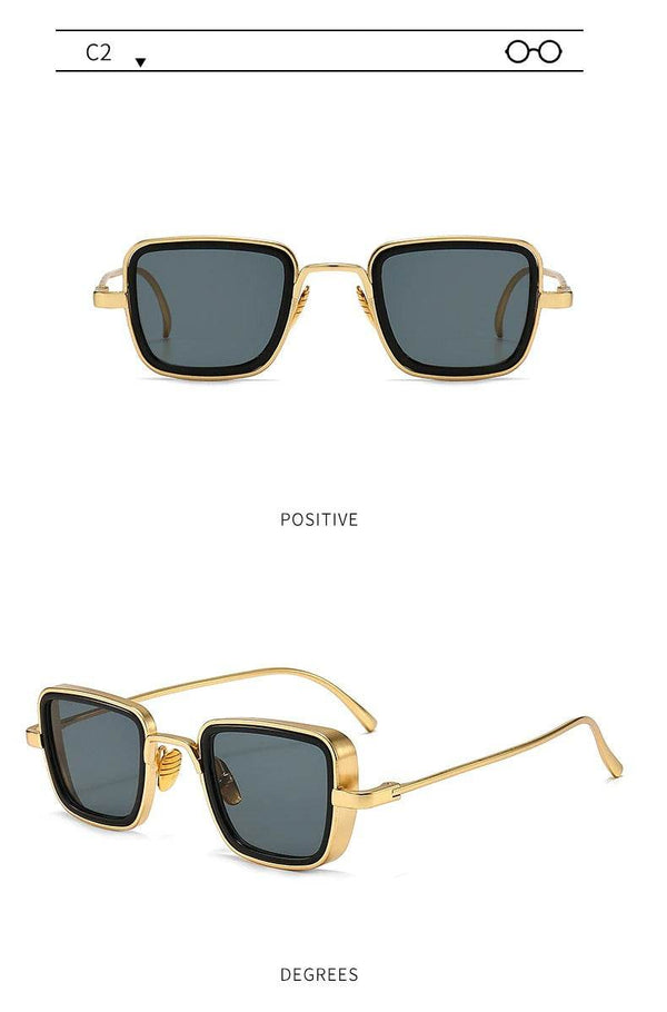 Sunglass Lover Shahid Kapoor's Vintage Rectangular Sunglasses - SunglassesMart