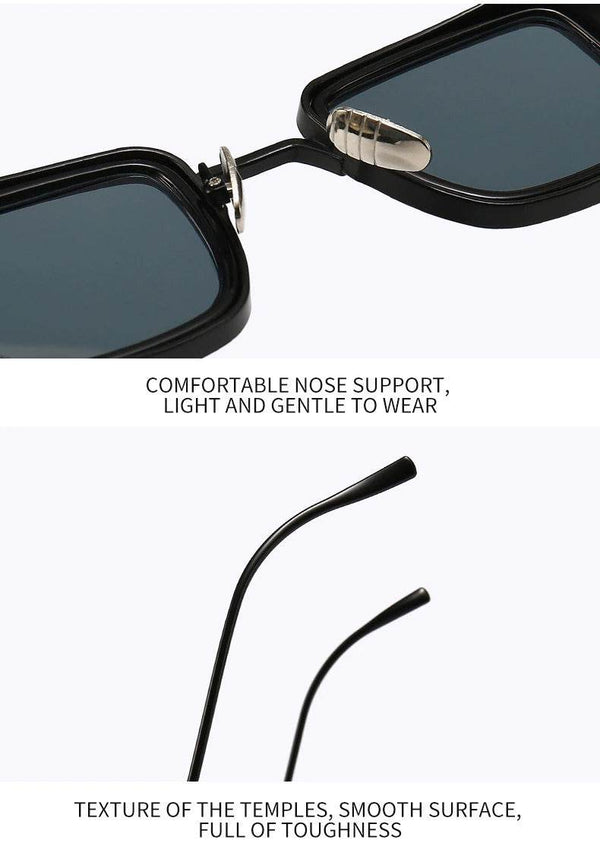 Sunglass Lover Shahid Kapoor's Vintage Rectangular Sunglasses - SunglassesMart