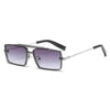 Sunglass Lover Small Rectangle Gradient Sun Glasses - SunglassesMart