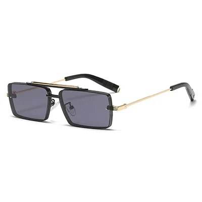 Sunglass Lover Small Rectangle Gradient Sun Glasses - SunglassesMart