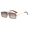Sunglass Lover Small Rectangle Gradient Sun Glasses - SunglassesMart