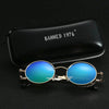 Sunglass Lover Steampunk Round Metal Sunglasses - SunglassesMart