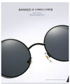 Sunglass Lover Steampunk Round Metal Sunglasses - SunglassesMart