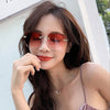 Sunglass Lover Trendy Rimless Oversize Square Sunglasses - SunglassesMart