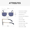 Sunglass Lover Trendy Square Luxury Sunglasses - SunglassesMart