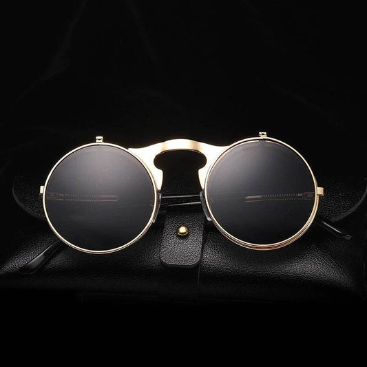 Sunglass Lover Vintage Steampunk Flip Sunglasses - SunglassesMart