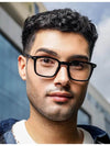 Sabestian Clear Black Eyeglass - SunglassesMart