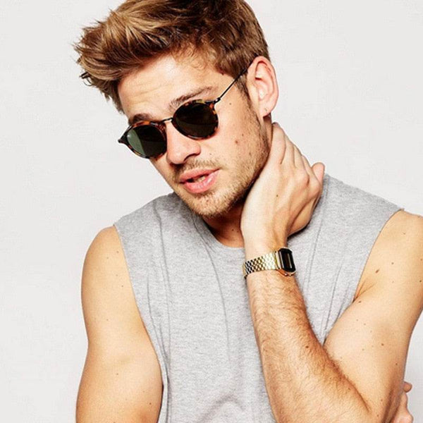 Fashion Round Metal Frame Mirror Sunglasses - SunglassesMart