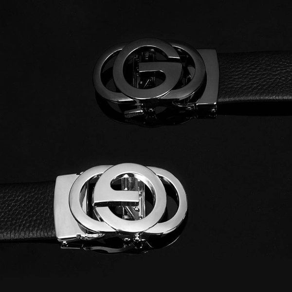 Luxury Designer Brand Leather Belt for Men - SunglassesMart