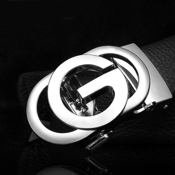 Luxury Designer Brand Leather Belt for Men - SunglassesMart