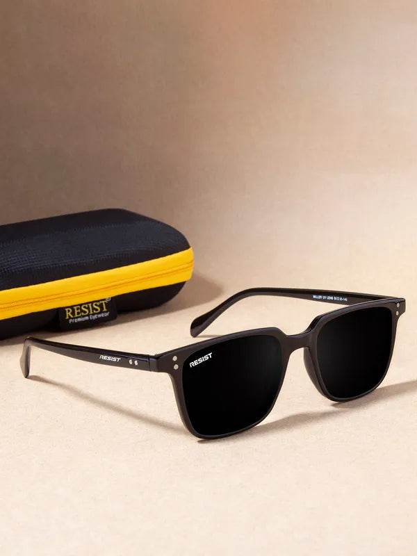 Hot Small Black Rectangle Sunglass - SunglassesMart