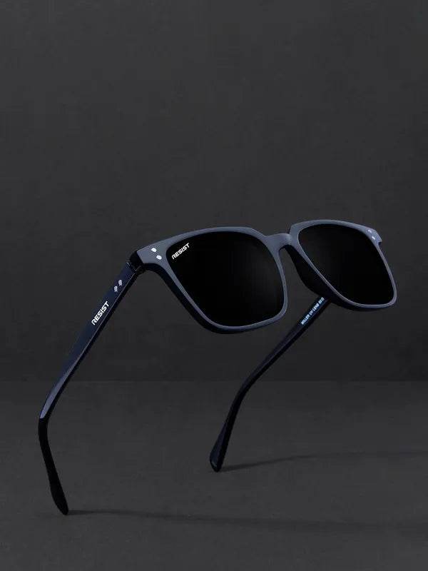 Hot Small Black Rectangle Sunglass - SunglassesMart